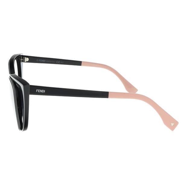 Shop Fendi Ff 0136 S 0ny1 Matte Black Cat Eye Sunglasses