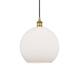 Option Brushed Brass / Matte White