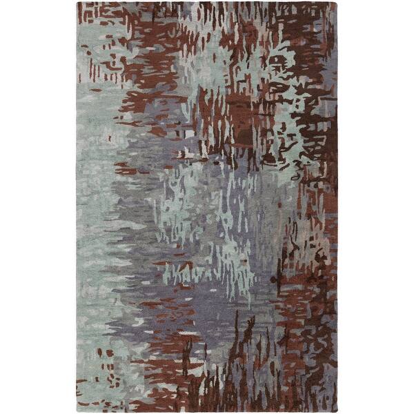 Shop Hand Tufted Lucas Abstract New Zealand Wool Area Rug