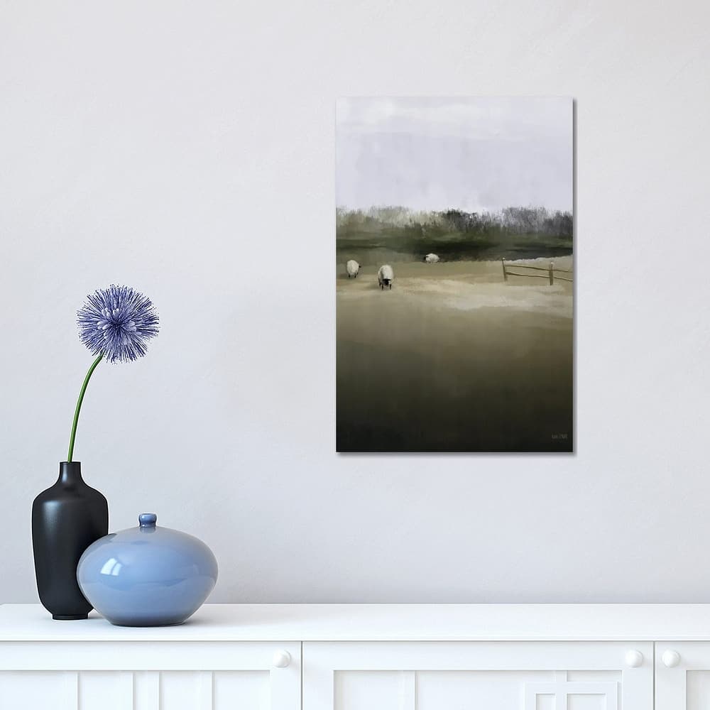 iCanvas "Countryside Flock" by House Fenway Canvas Print