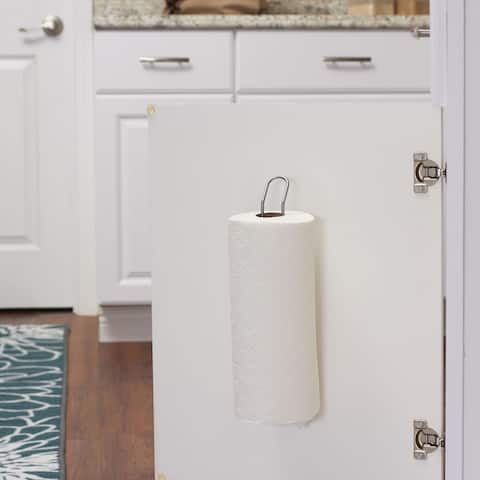 Cabinet Door Paper Towel Holder