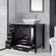 preview thumbnail 44 of 106, 36" Bathroom Vanity with Sink Set Side Cabinet