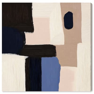 Blue Quietude II Canvas by Art Remedy, Gallery Wrapped