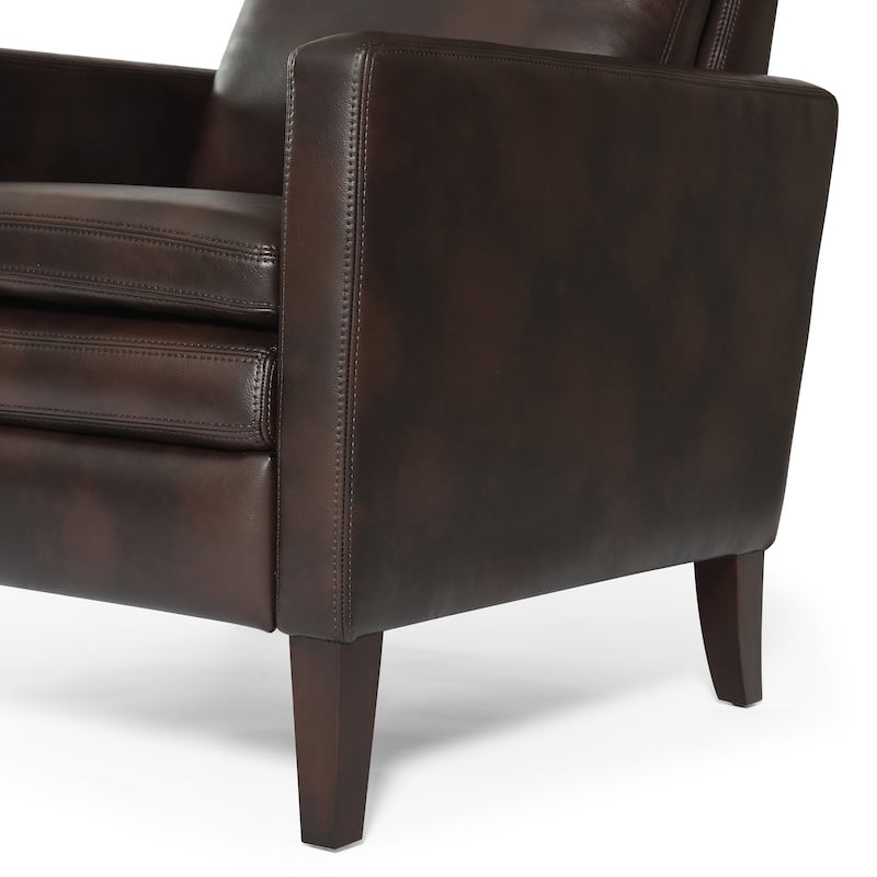 Vesper Faux Leather Push Back Recliner by Greyson Living