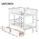 preview thumbnail 9 of 31, Twin Bunk Bed with 2 Storage Drawers, Convertible to 2 Beds