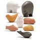 preview thumbnail 1 of 1, Yellow Door Sensory Play Animal Stone, Pack of 8 Assorted - Kids