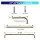 preview thumbnail 87 of 98, Energy-saving Wraparound Adjustable French Blackout Curtain Rod Set