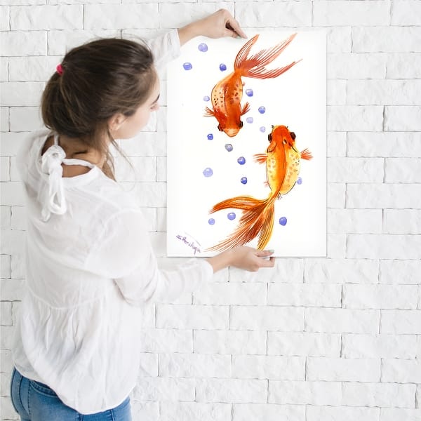 Americanflat - Feng Shui Goldfish Koi 1 by Suren Nersisyan - 16