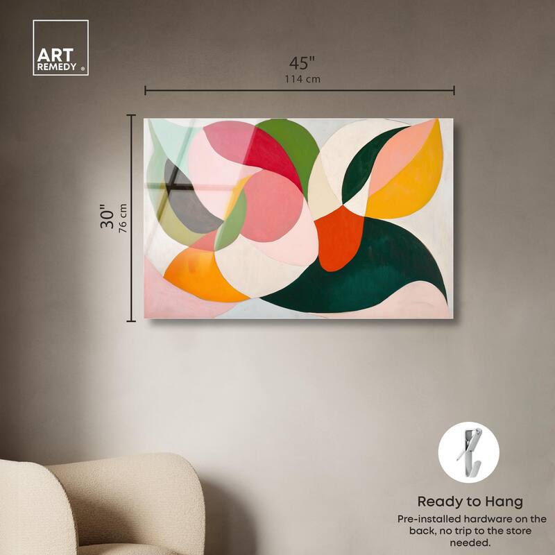 Color Fusion Acrylic by Art Remedy, Ready to Hang