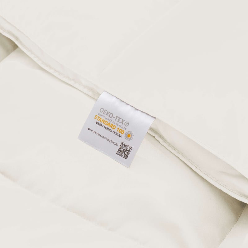 All Season & Lightweight Ultra Soft 360 TC White Goose Down Duvet Comforter