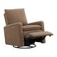 preview thumbnail 12 of 27, Oxford Baby Uptown Power Upholstered Glider Recliner, GreenGuard Gold Certified, 270° Swivel for Nursery & Living Room