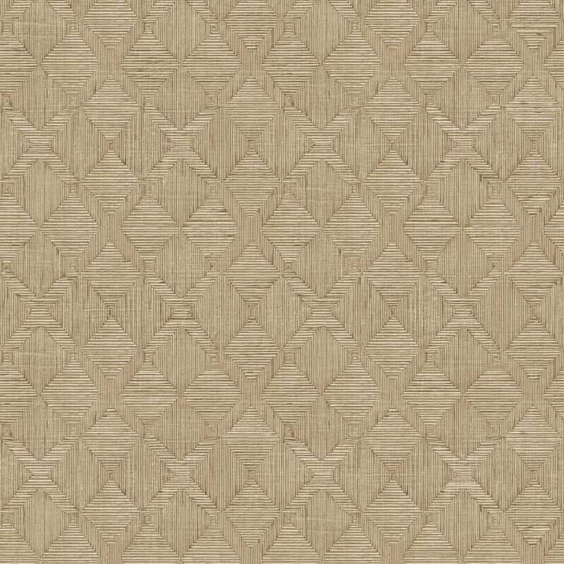 Tempaper Hoffmann Faux Sisal Textured Peel and Stick Wallpaper by Jeremiah Brent