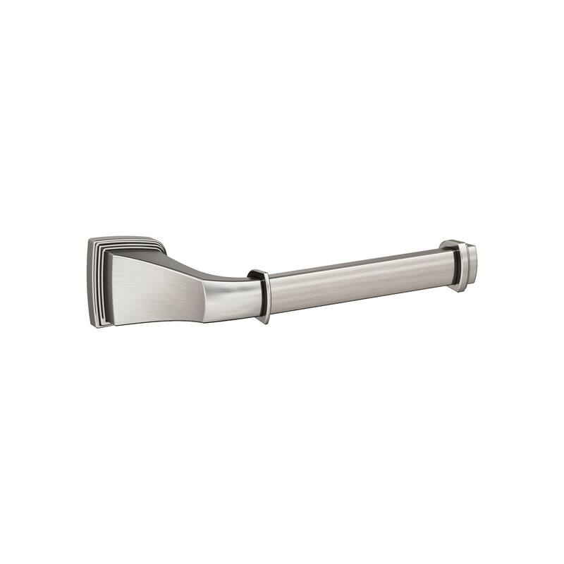 Amerock Revitalize Single Post Toilet Paper Holder - Satin Nickel