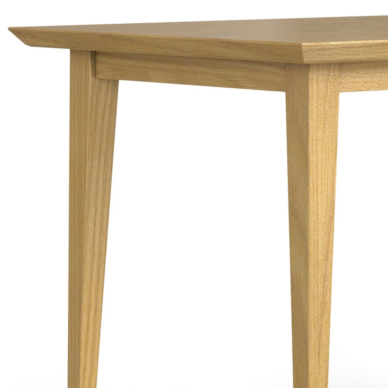 WyndenHall Fairway 60 inch Wide Rectangle Contemporary Modern Dining Table - 36"D x 60" W x 29.5"H