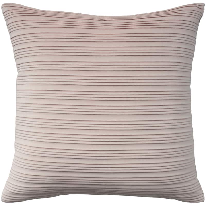 Waverly Waverly Indoor Plw Solid Throw Pillow - Pink - 18" x 18"