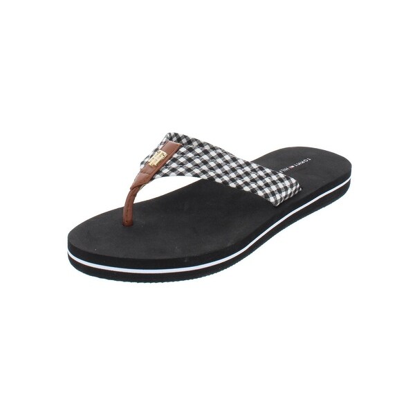 tommy hilfiger flip flops womens