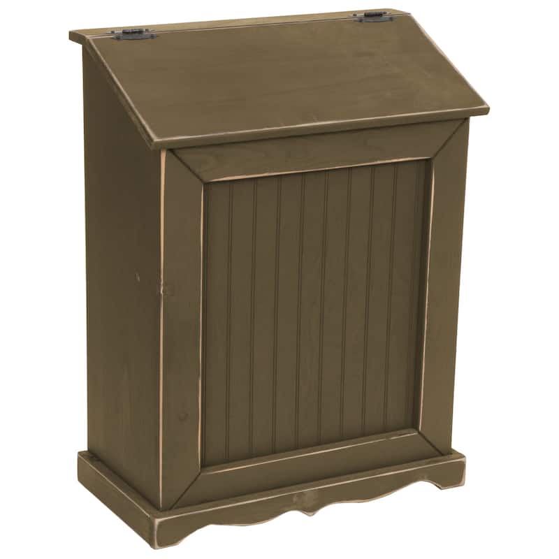 Farmhouse Lift-Top Hamper - Green