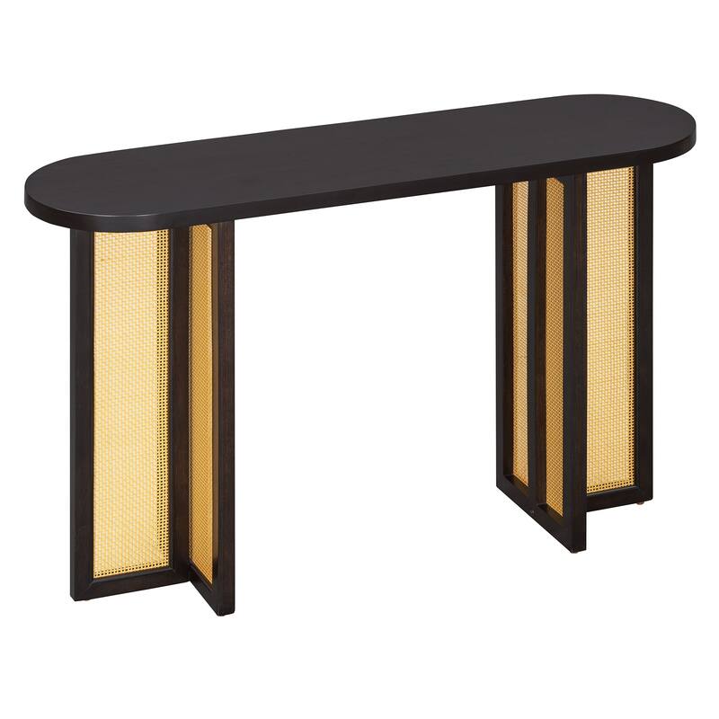 Narrow Console Table with Storage