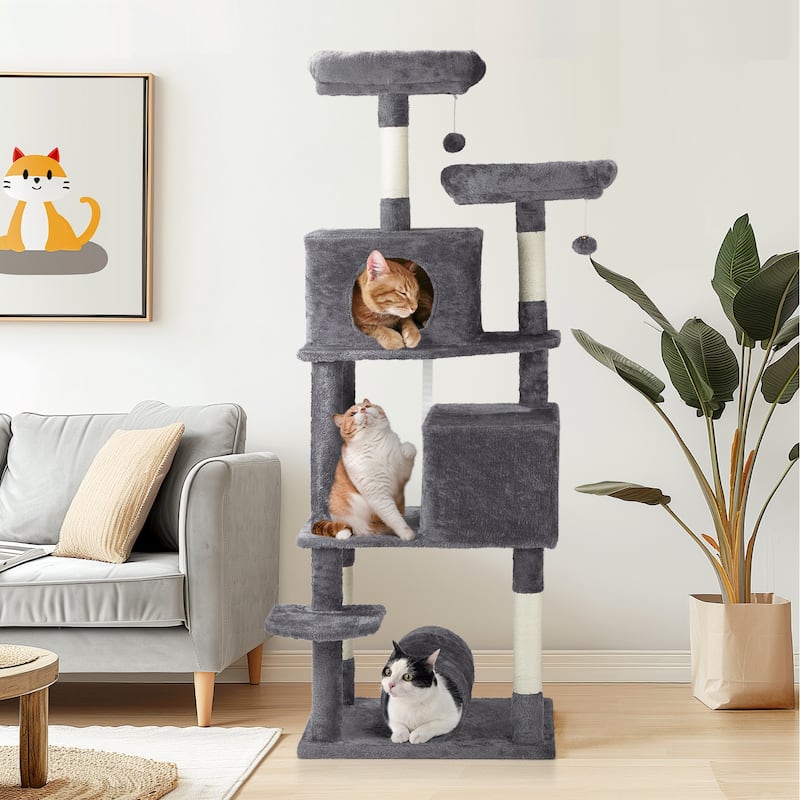 Transform Your Home with a 65 Inch Cat Tree for Endless Play and Exploration