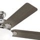 preview thumbnail 5 of 17, Hunter 52" Pro's Best Traditional Ceiling Fan with LED Light Kit and Pull Chain - DC Motor - ENERGY STAR!
