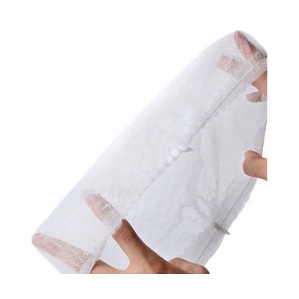 Food Safety Disposable Hygiene Bouffant Caps 100 white or blue