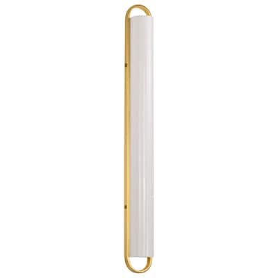 Velano 36 Inch LED Vanity Brushed Brass Finish - Brushed Brass