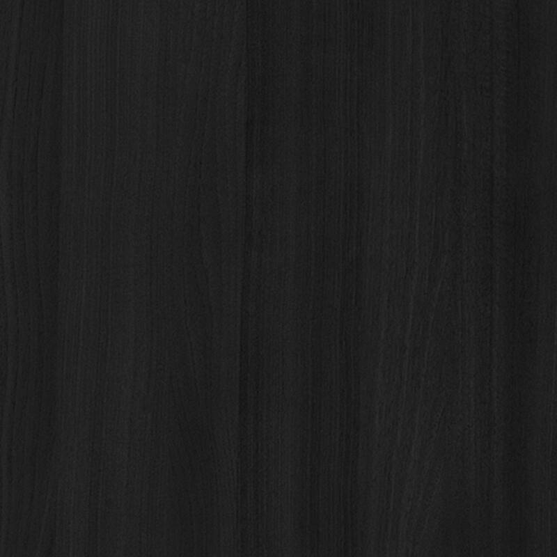 CraftPorch Mid-Century Modern Black Nightstand