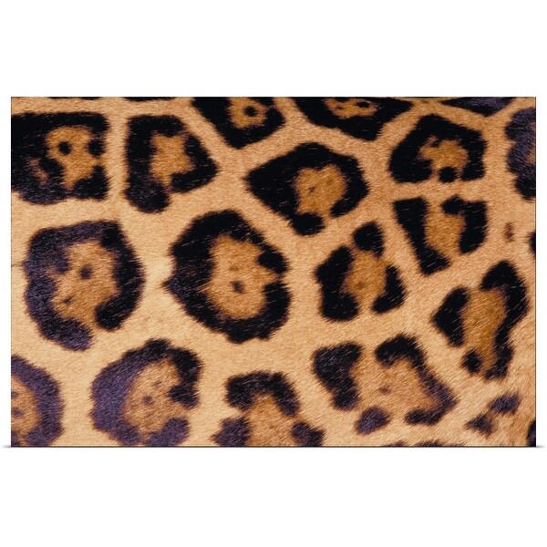 "Close up of Jaguar fur" Poster Print