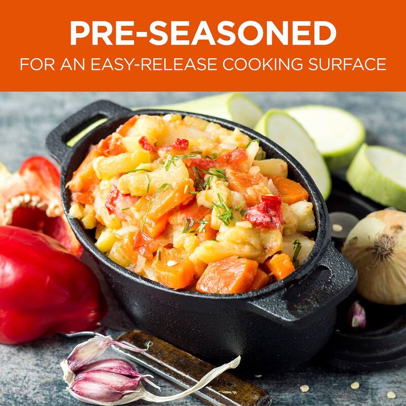 0.63 Qt Cast Iron Mini with Lid