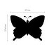 preview thumbnail 4 of 3, Walplus Butterfly Blackboard Chalkboard Wall Sticker Decal Nursery Art