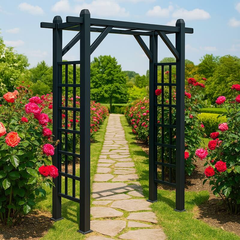 Modern Aluminum Garden Arch