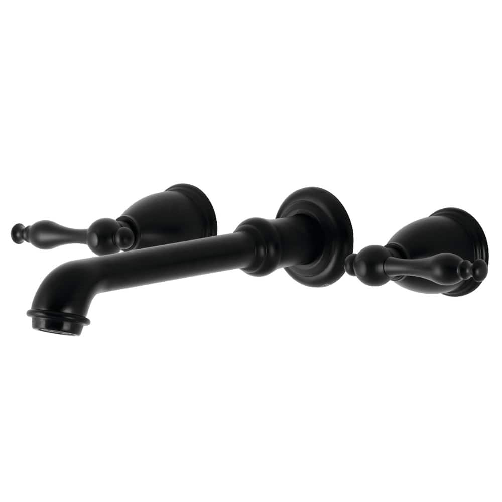 Kingston Brass Naples 3-Hole Wall Mount Roman Tub Faucet