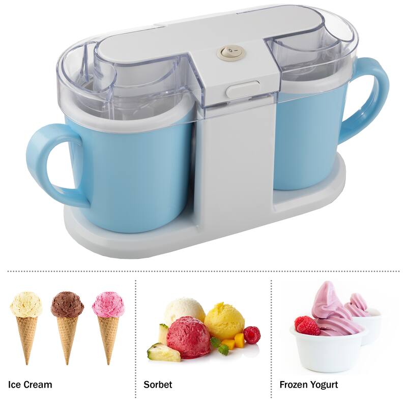 Ice Cream Maker - 2QT Ice Cream Machine by Classic Cuisine
