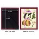 preview thumbnail 114 of 138, Printed Tuscan Fruits IV -Framed Print w/glass-Cherry Red