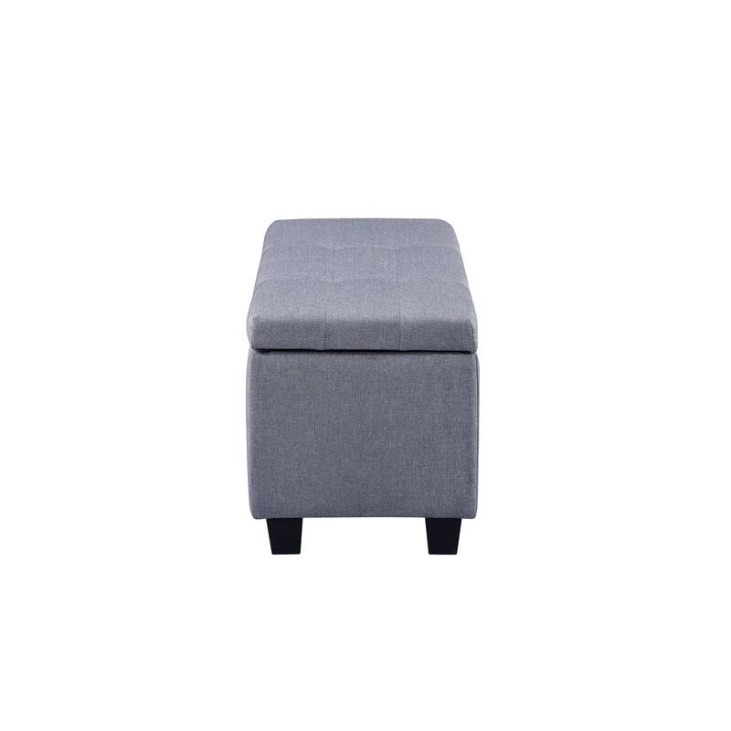 Entry Footrest Storage Bench, Lounge Bench End of Bed Bench