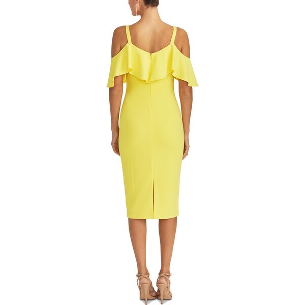 rachel rachel roy ruffled sheath dress