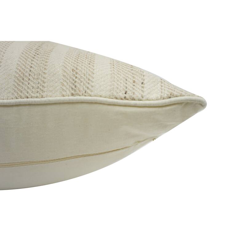 Home&Manor Shahrega Vintage Raw Silk Pillow 18"