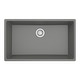 preview thumbnail 48 of 52, Karran Undermount 32.5 in. Large Single Bowl Quartz Kitchen Sink Kit