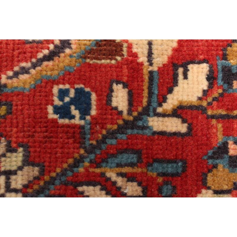 ECARPETGALLERY Hand-knotted Andelz Red Wool Rug - 3'8 x 6'8