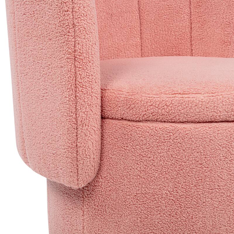 360 Degree Swivel Back Sofa Chair With Storage Space