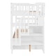 preview thumbnail 19 of 36, Contemporary Modern Style Twin Over Twin Bunk Bed with Storage Staircase,Solid Wood Bed with Full-Length Guardrail