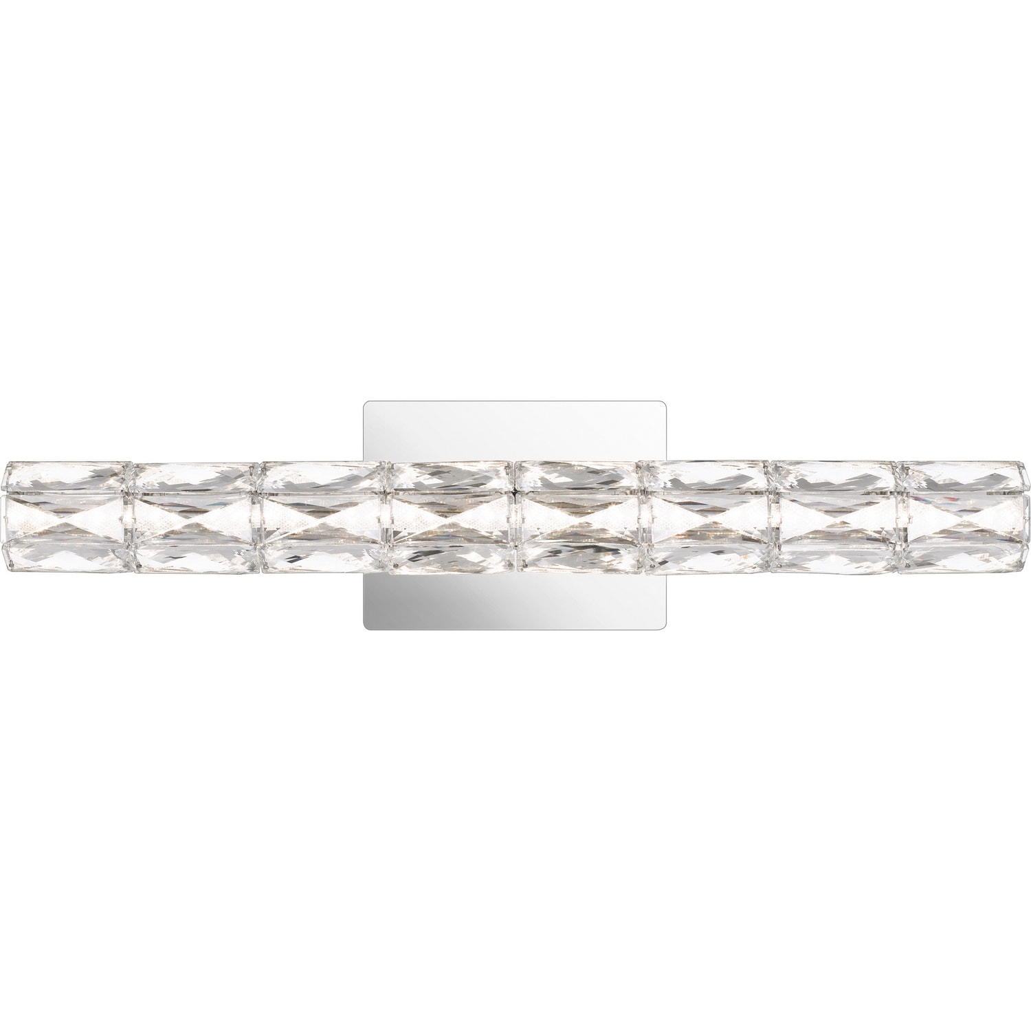 Luster LED Bathroom Vanity Light in Polished Chrome