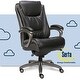 preview thumbnail 1 of 12, Serta Baxter Big and Tall Smart Layers Ergonomic Executive Office Chair, Black/ Gray