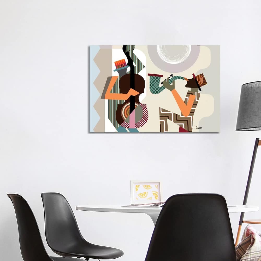 iCanvas "Jazz Quintet" by Lanre Studio Canvas Print