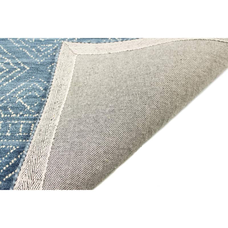 Bashian Ester Azure Transitional Area Rug - 9'6" x 13'6"