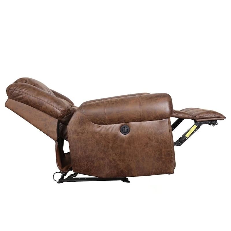 Ebello Classic Single Sofa Home Theater Recliner Seating With USB Port