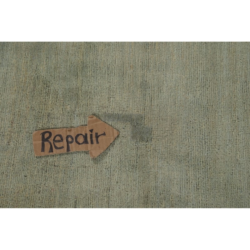 Gabbeh Modern Oriental Rug Hand-Knotted Wool Carpet - 5'0"x 6'5"