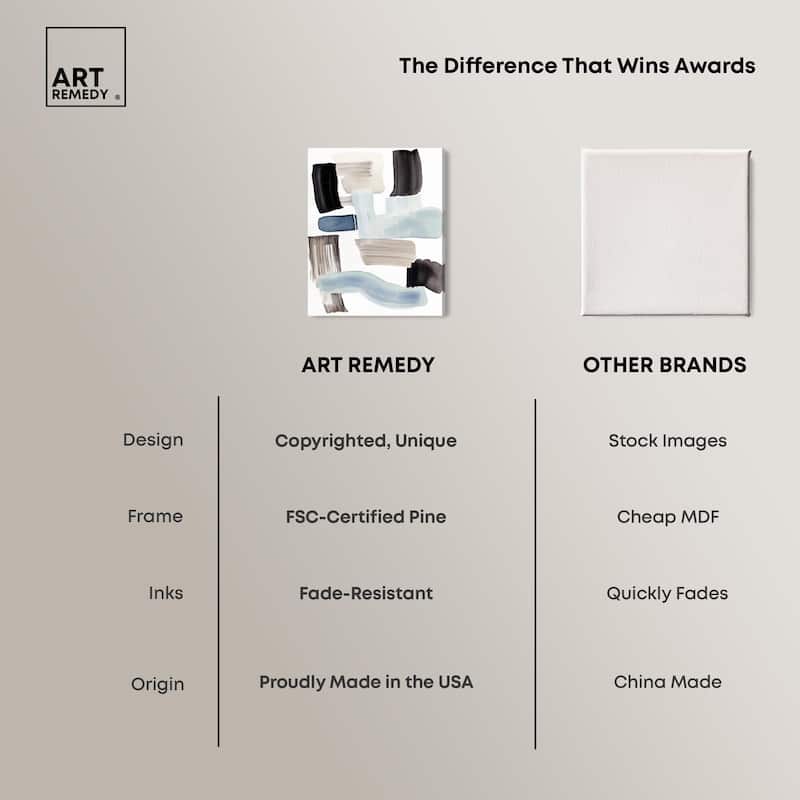Abstract Order Canvas by Art Remedy, Gallery Wrapped