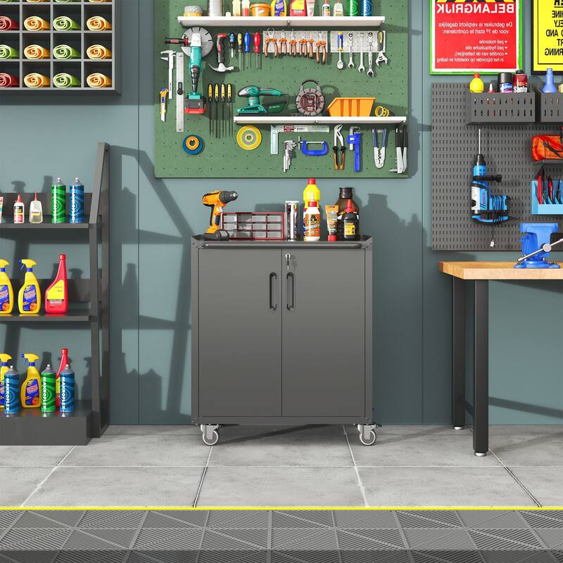 Heavy-Duty Rolling Tool Cabinet