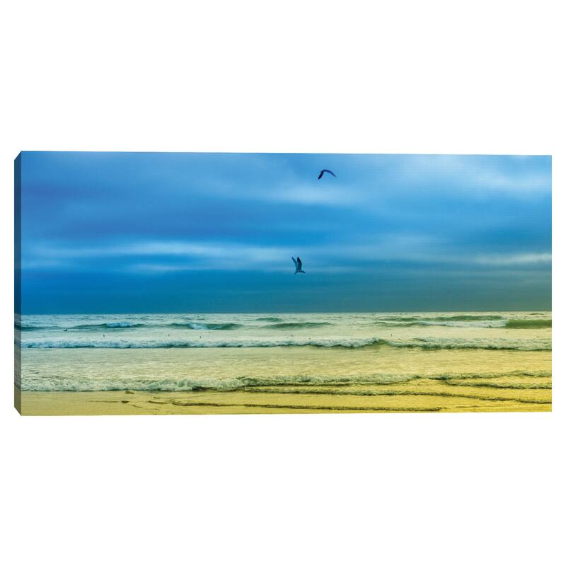 Searching Canvas Art Print